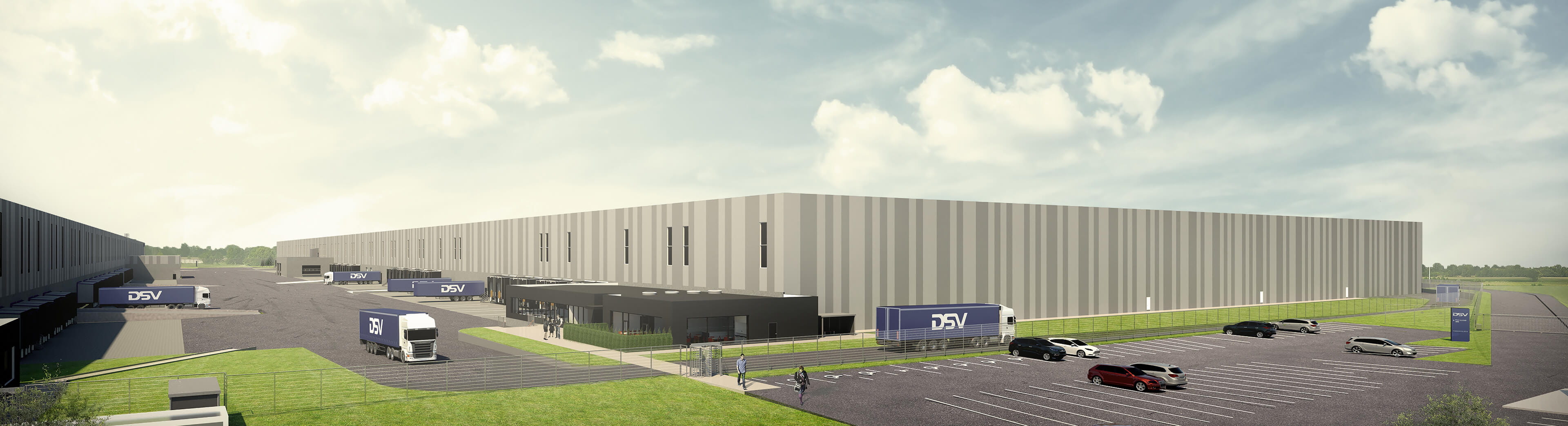 DSV udvider lokationen på Hedelandsvej med 95.000 m2 lager- og logistikfaciliteter